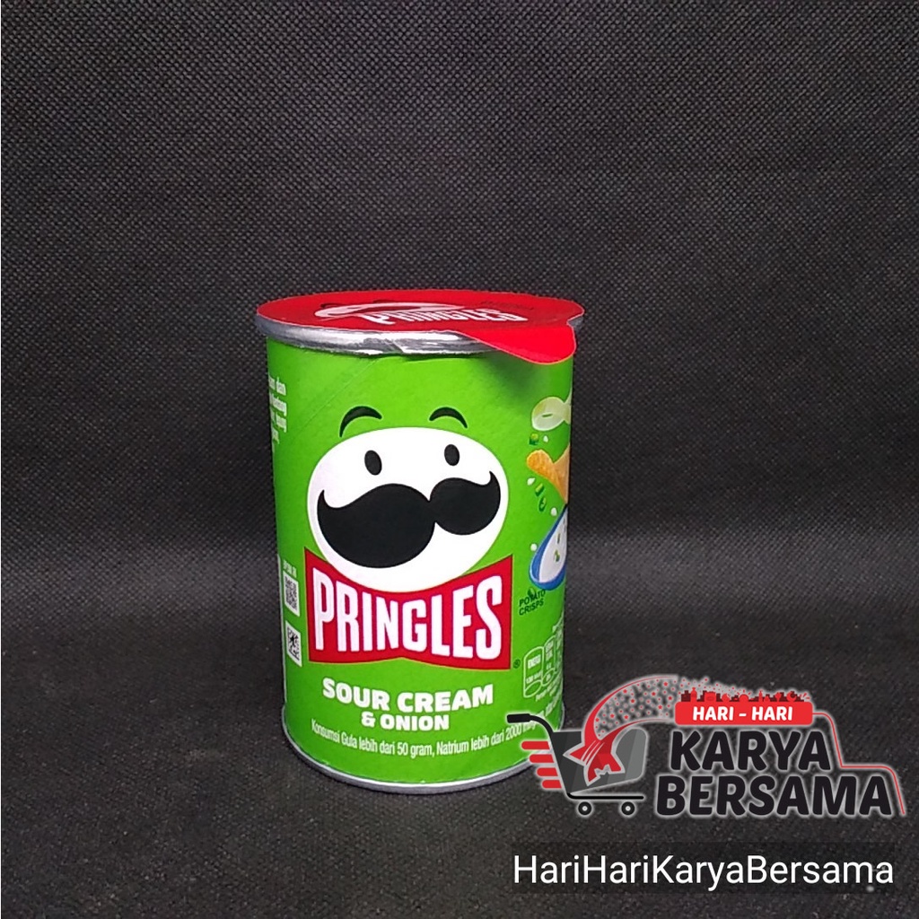 Jual Keripik Pringles Potato Crisps Sour Cream Union Gr Shopee