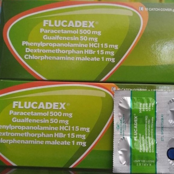 Jual Flucadex 10 S Tablet Untuk Batuk Flu Pilek Demam Per Strip