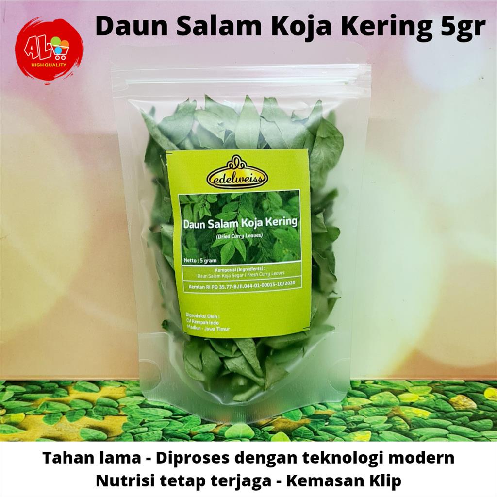 Jual Edelweiss Daun Salam Koja Kari Kering Gr Bumbu Dapur Asli Tahan