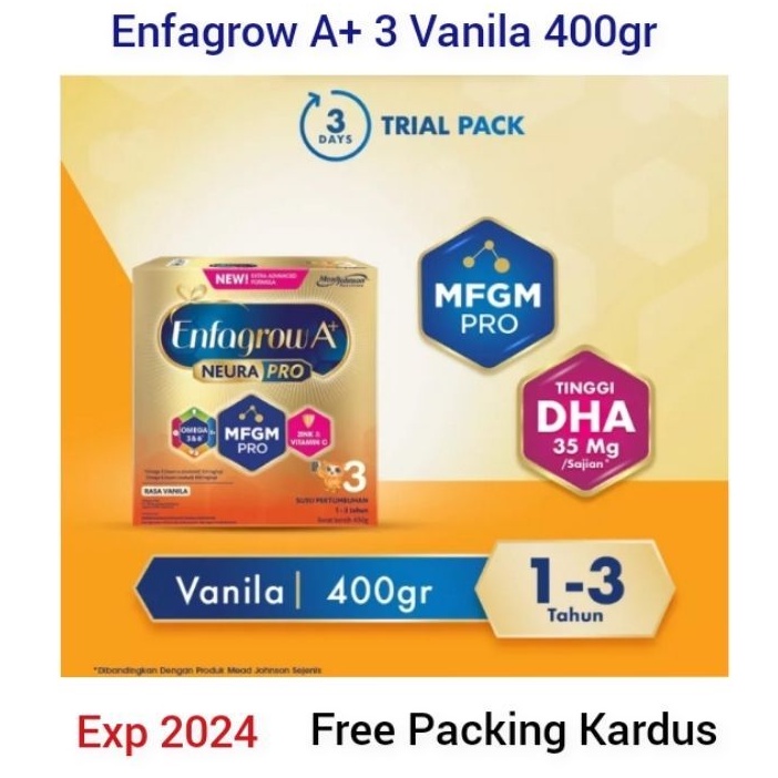 Jual Enfagrow A 3 Vanila 400 Gr Shopee Indonesia