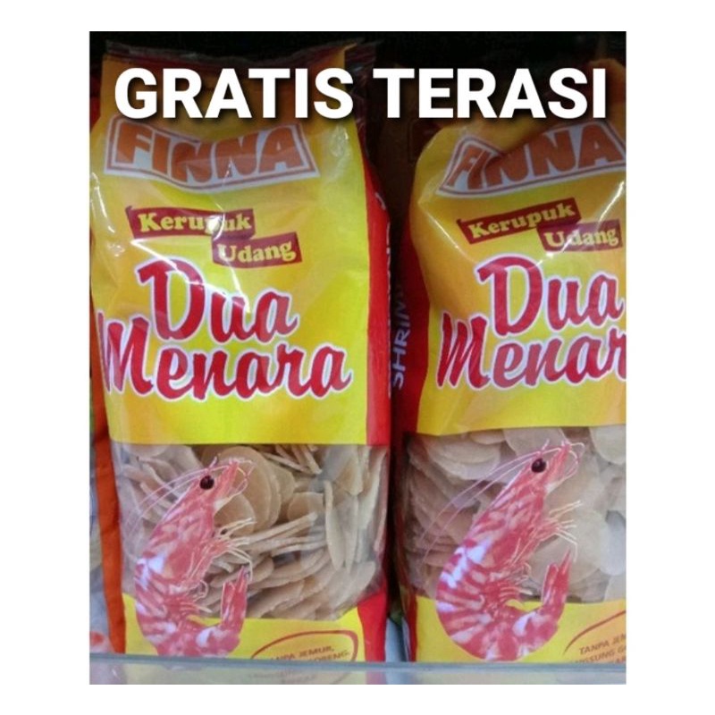 Jual Gr Krupuk Udang Finna Gratis Terasi Khas Cirebon Shopee