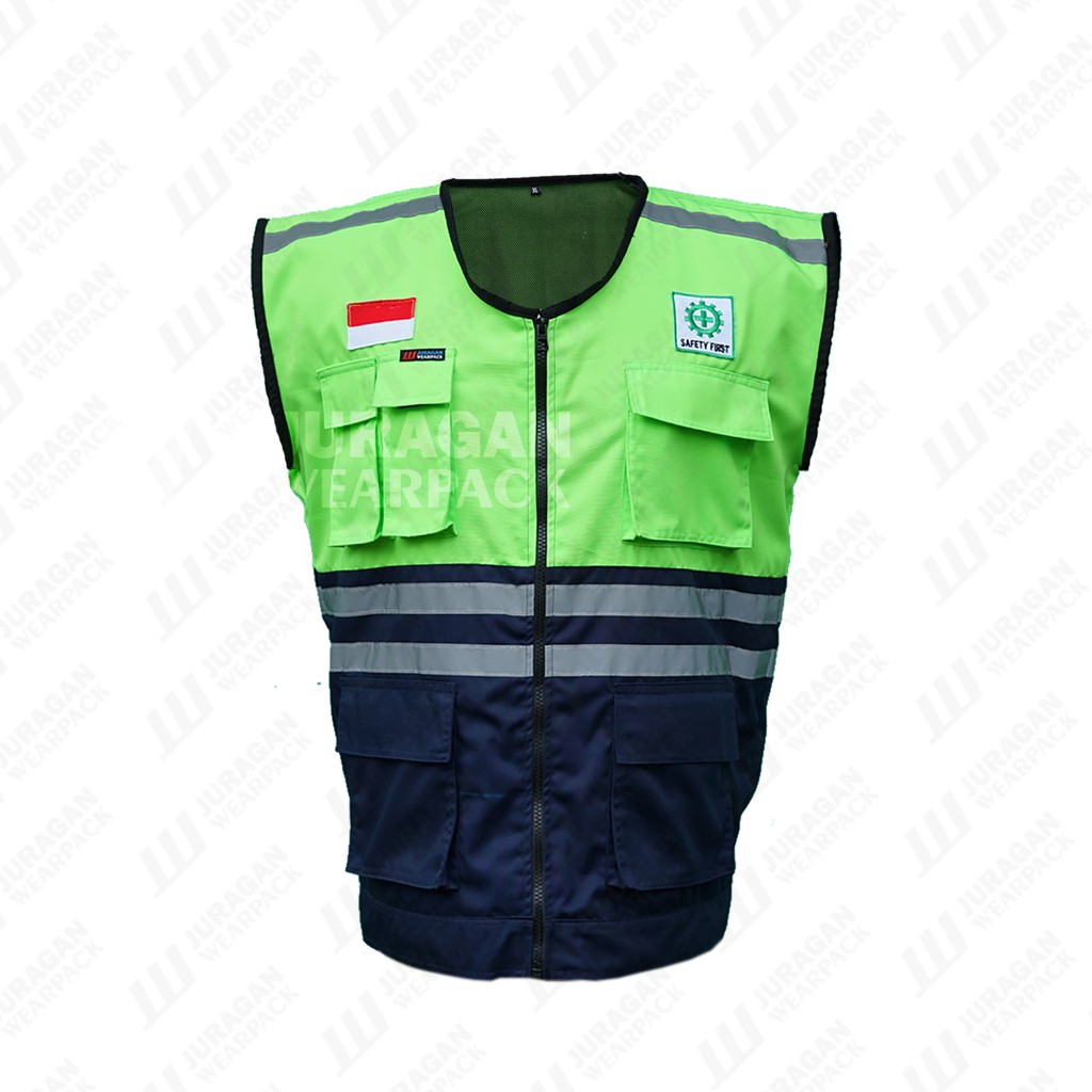 ROMPI SAFETY ATASAN WARNA HIJAU Shopee Indonesia