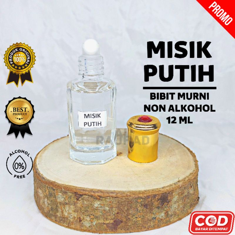 Jual Parfum Sholat Minyak Wangi Sholat Misik Putih Asli Murni Non