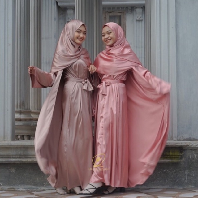 Jual Amaliyah Abaya Exclusive Series By Amalia Apparel Abaya Satin