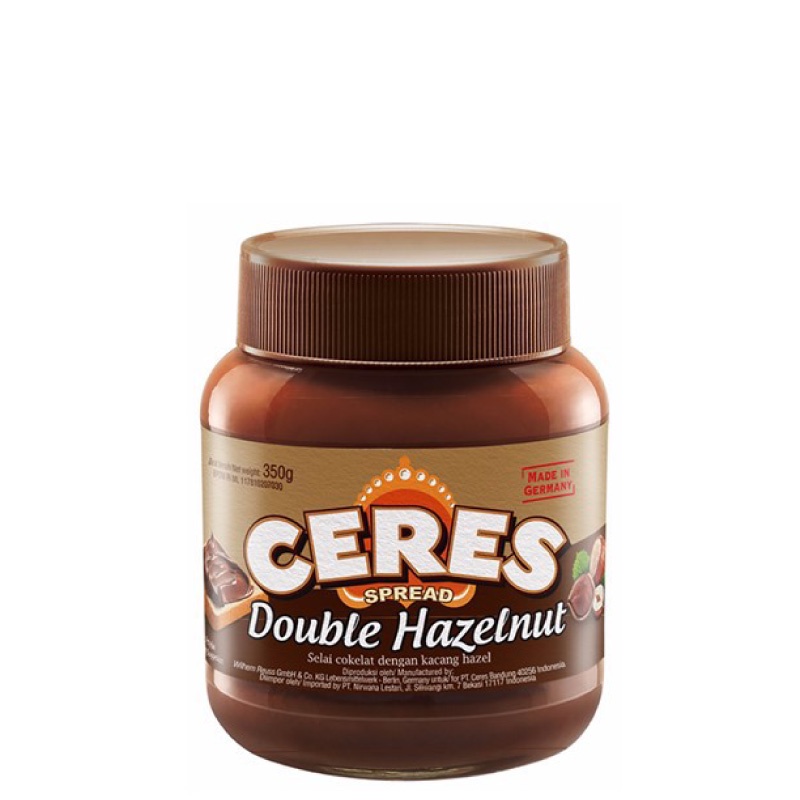 Jual Ceres Selai Cokelat Hazelnut 350 G Shopee Indonesia