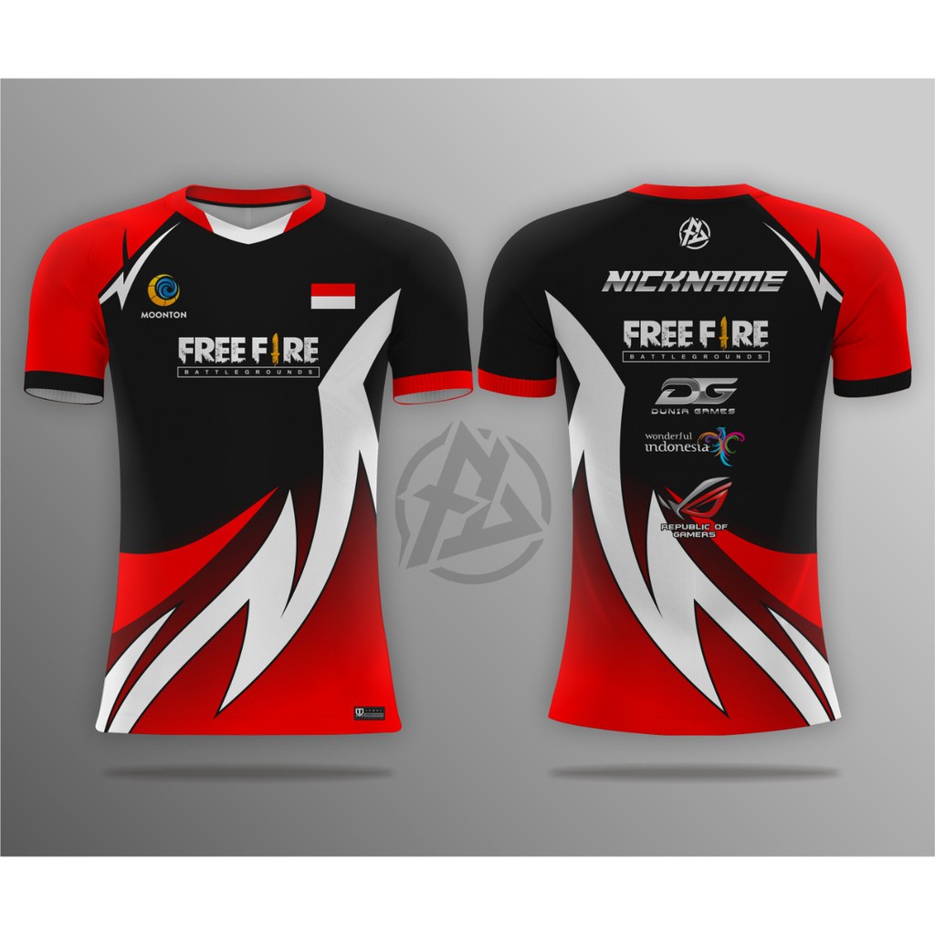 Jual Jersey Gaming Free Fire Free Nickname Shopee Indonesia