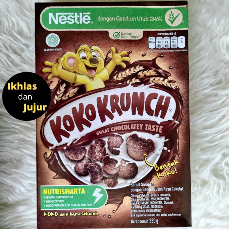 Jual Koko Crunch 300Gr Krunch Cereal Box 300 G Sereal Gandum Nestle