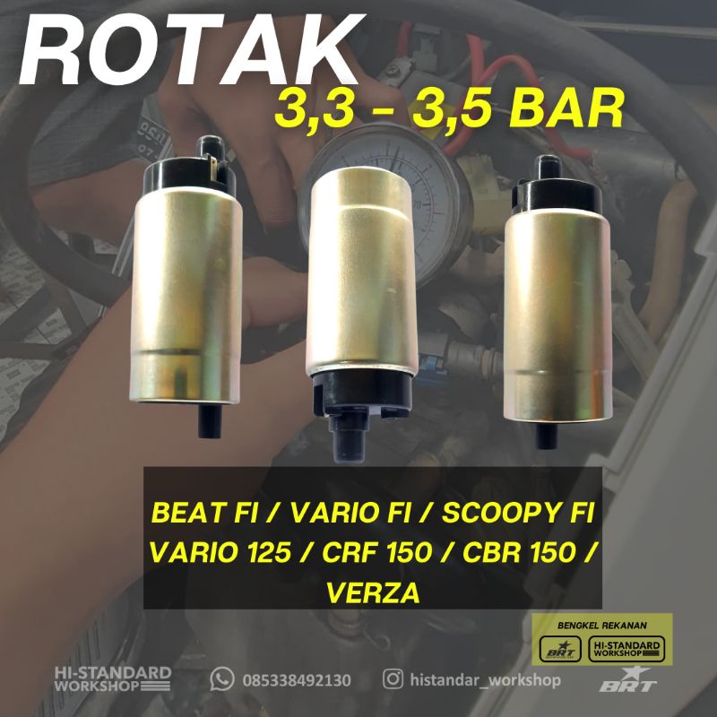 Jual ROTAK DINAMO FUEL PUMP 3 5 BAR VARIO 125 BEAT FI VARIO FI SCOOPY