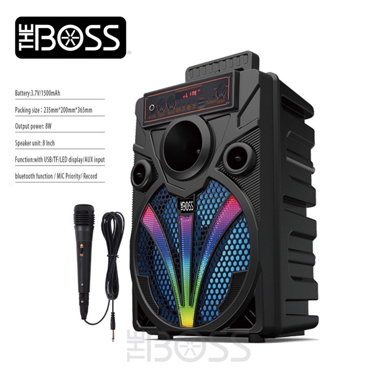 Jual Speaker Bluetooth Portable Karaoke Kimiso Qs Inch With