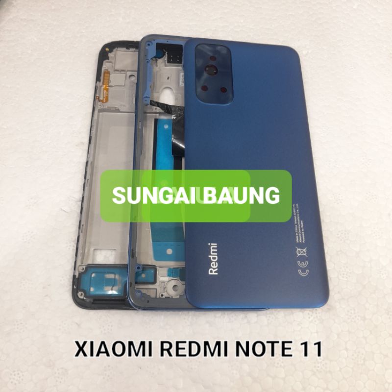 Jual KESING HOUSING CASING FULL SET XIAOMI REDMI NOTE 11 4G NOTE 11S