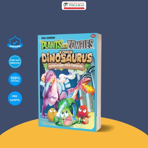 Jual PLANTS VS ZOMBIES KOMIK DINOSAURUS PERTARUNGAN PARA PAHLAWAN