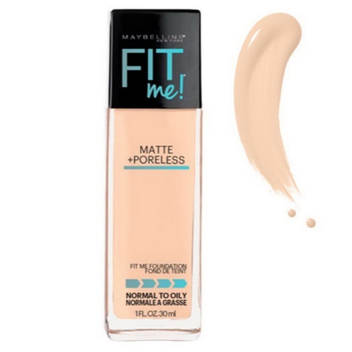 Jual Maybelline Fit Me Matte Poreless Foundation Shopee Indonesia