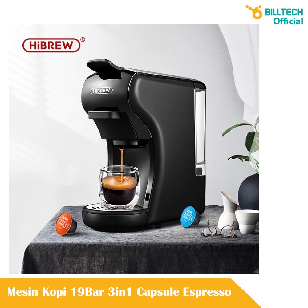 Jual HiBREW ST 504 Mesin Kopi 19Bar 3in1 Capsule Espresso Shopee