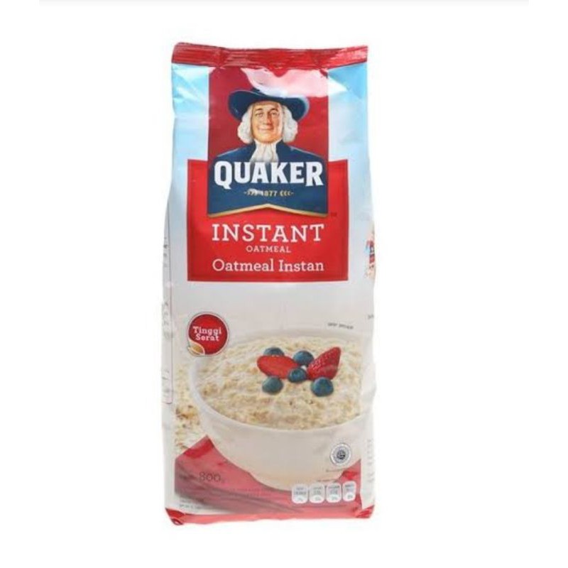 Jual Quaker Oatmeal Instant Merah Kemasan 800gr Shopee Indonesia