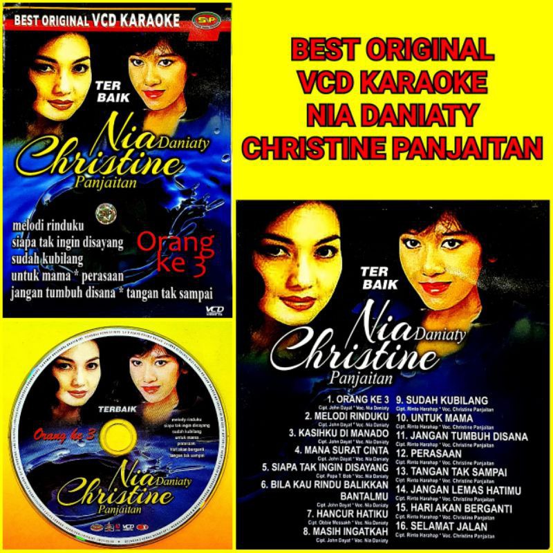 Jual KASET VCD ASLI ORIGINAL LAGU KARAOKE POP KENGAN CHRISTINE