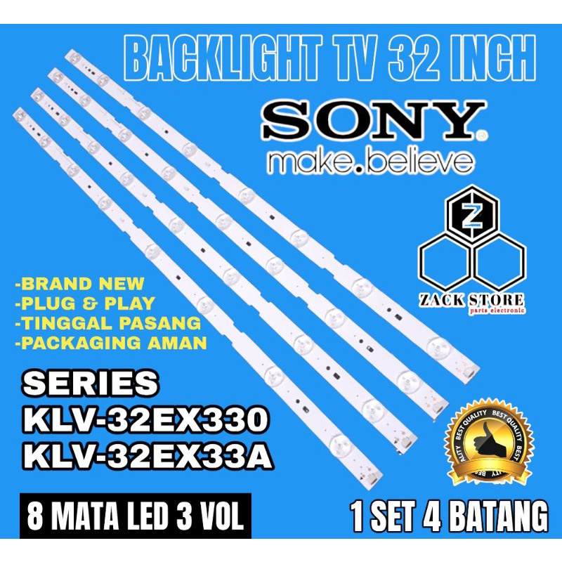 Jual BACKLIGHT TV LED SONY 32 INCH SERIES KLV 32EX330 KLV 32EX33A