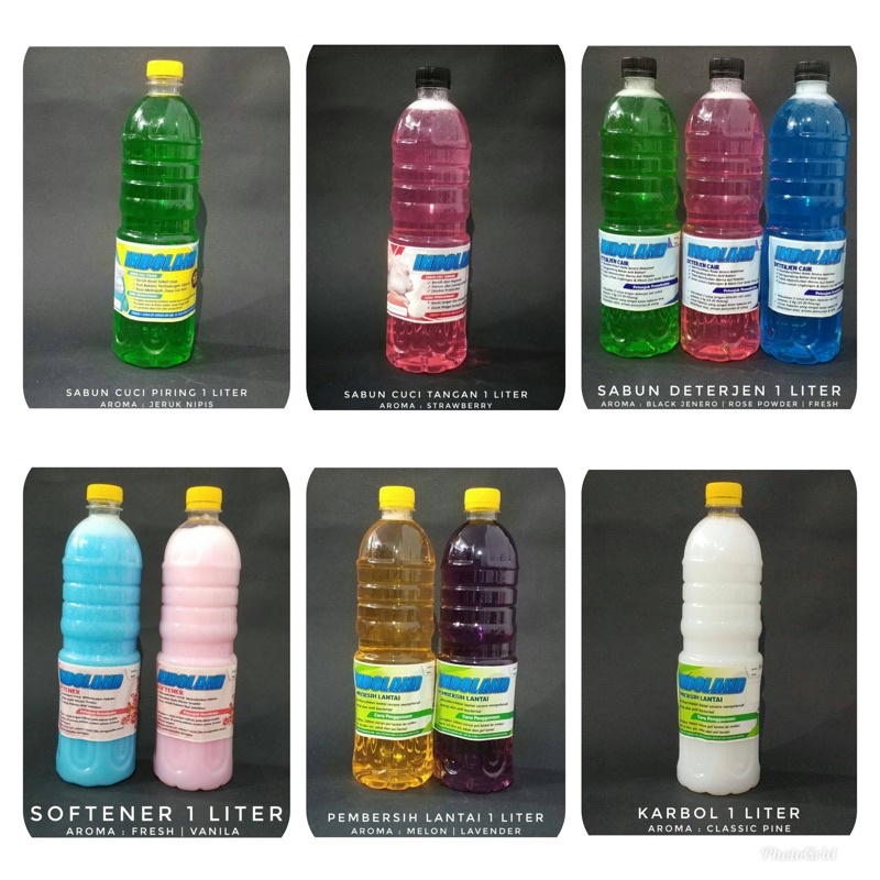 Jual Sabun Cair Liter Cuci Piring Cuci Tangan Deterjen Softener