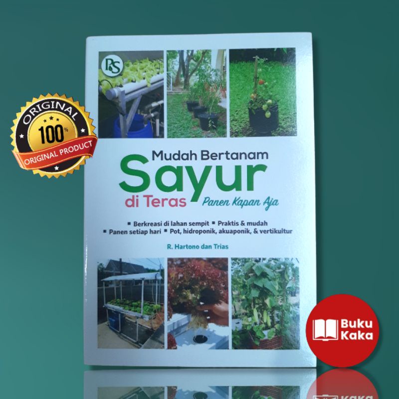 Jual BUKU MUDAH BERTANAM SAYUR DI TERAS PANEN KAPAN AJA Shopee Indonesia