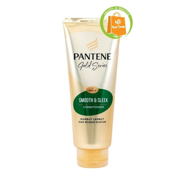 Jual Pantene Gold Series Smooth Sleek Shampoo Dan Conditioner