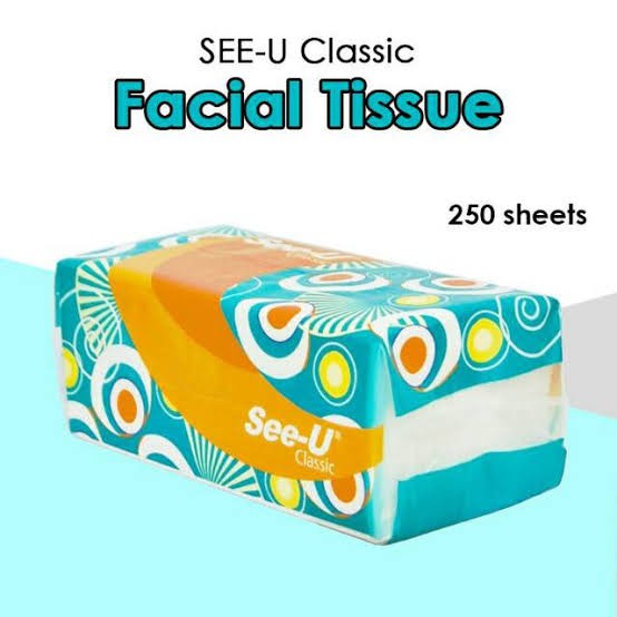 Jual See U Facial Tissue 250 Shet 2 Ply Shopee Indonesia