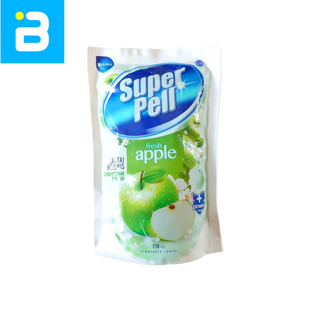 Jual Super Pell Pembersih Lantai Fresh Apple Ml Shopee Indonesia