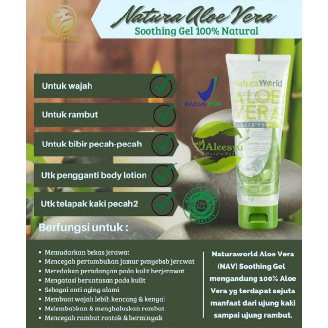 Jual Natura AloeVera Original Shopee Indonesia