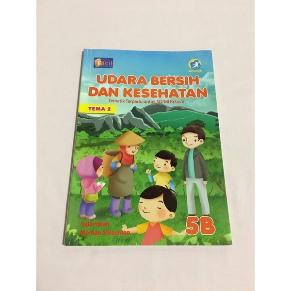 Jual Buku Tematik Terpadu Kelas 5 SD Tema 2 Udara Bersih Dan Kesehatan