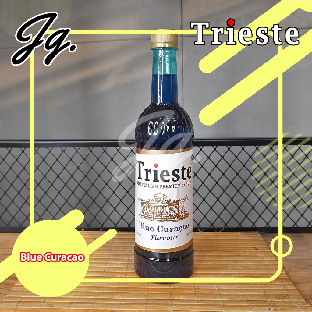 Jual Trieste Syrup Blue Curacao Ml Trieste Sirup Blue Curacao