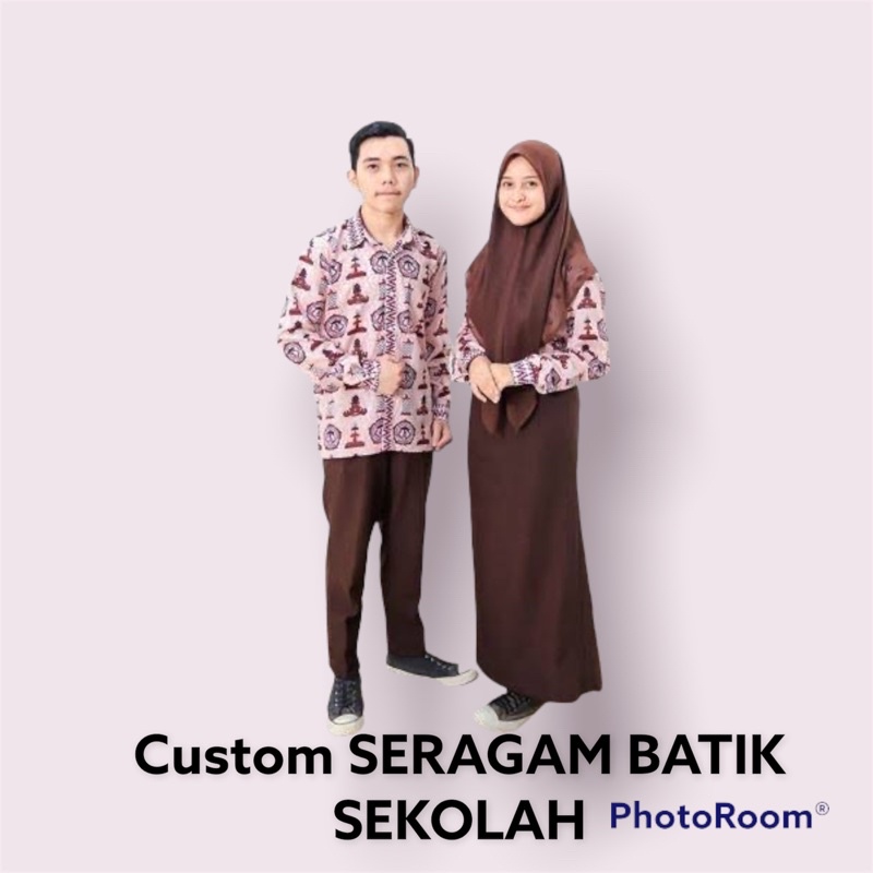 Jual Seragam Batik Sekolah Seragam Kotak Sekolah Shopee Indonesia