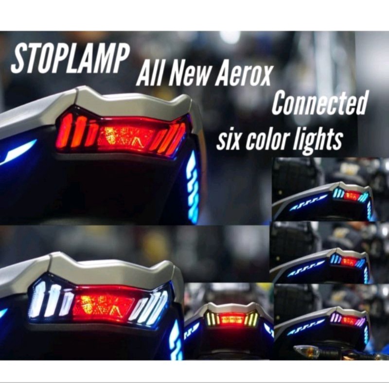 Jual Lampu Stop New Aerox Connected 2021 2022 LED Stoplamp Aerox New