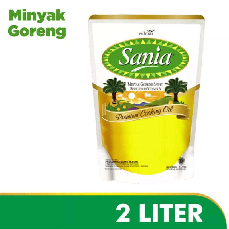 Jual Sania Premium Cooking Oil Pouch L Shopee Indonesia