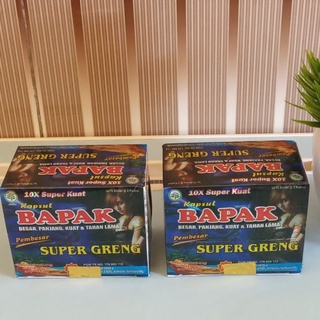 Jual KAPSUL BAPAK SUPER GRENG MAKIN BESAR PANJANG KUAT TAHAN LAMA