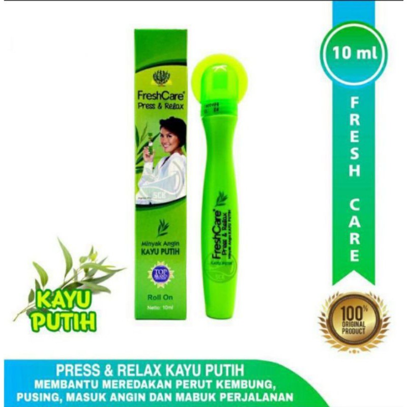 Jual FreshCare Press Relax Kayu Putih 10ml Shopee Indonesia