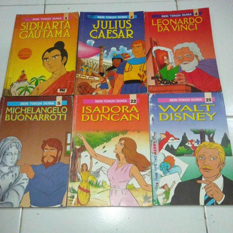 Jual Komik Seri Tokoh Dunia Shopee Indonesia