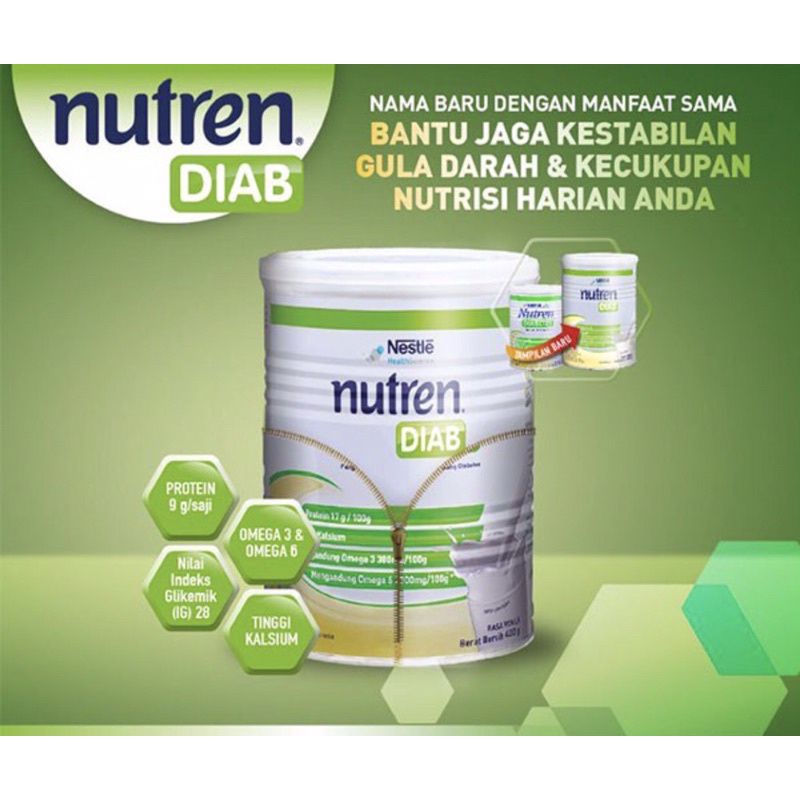 Jual Nutren Diab 400gr Shopee Indonesia