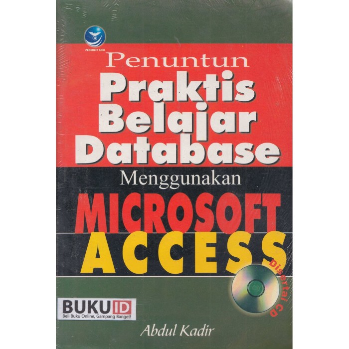 Jual Buku Penuntun Praktis Belajar Database Menggunakan Microsoft