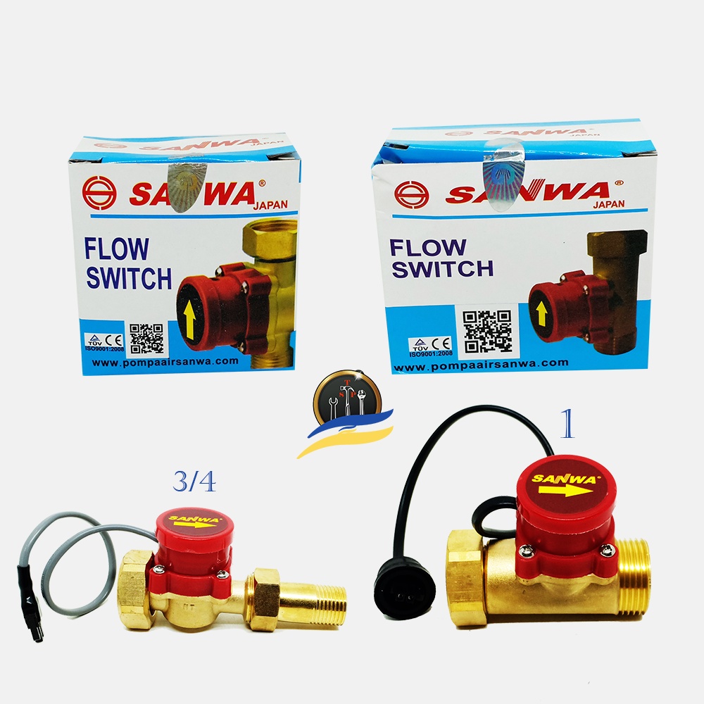 Jual Flow Switch Otomatis Pompa Air Dorong Booster Water Ukuran 3 4 1