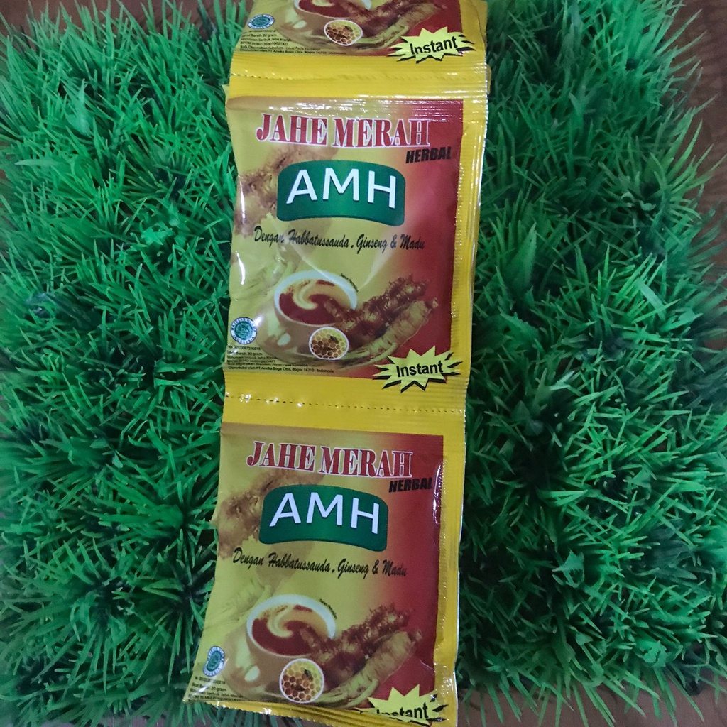 Jual 1 RENTENG 1 RENCENG JAHE MERAH AMH ISI 12 PCS Shopee Indonesia