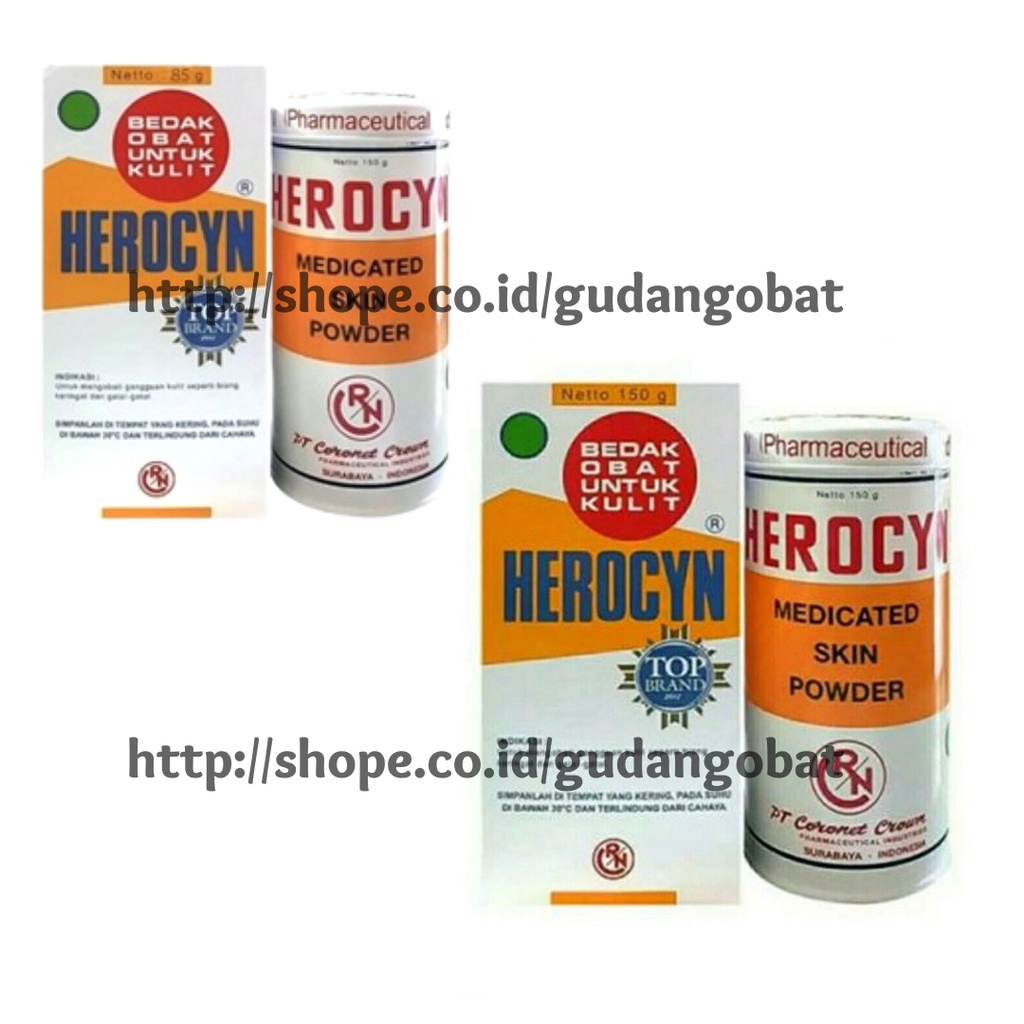 Jual Herocyn Powder Gr Gr Bedak Biang Keringat Mengurangi