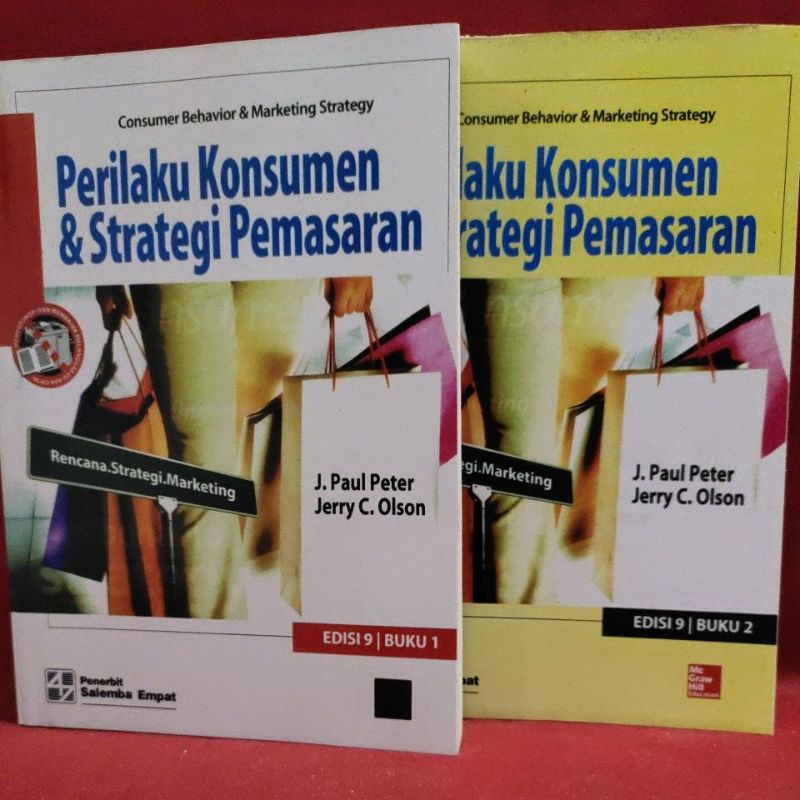 Jual Paket Buku Perilaku Konsumen Strategi Pemasaran Edisi Buku