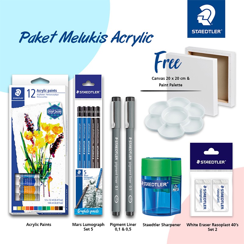 Jual Paket Melukis Akrilik Shopee Indonesia