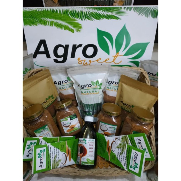 Jual AGRO SWEET Palm Sugar Gula Aren Bubuk Shopee Indonesia