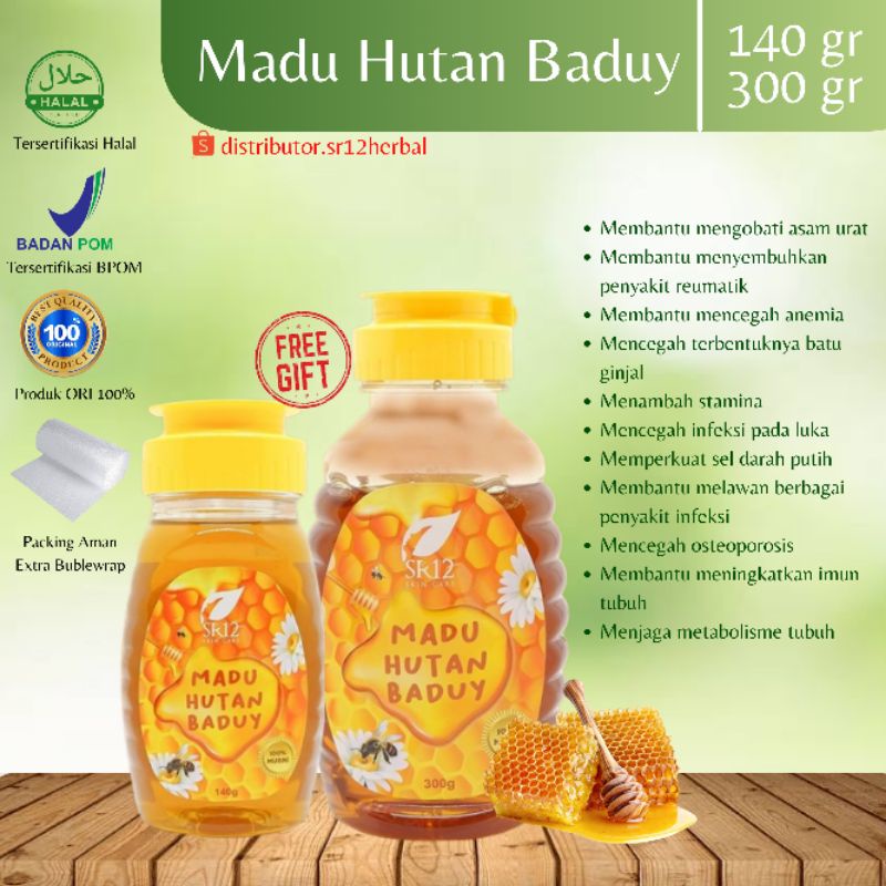 Jual LIMITED MADU HUTAN BADUY SR12 MADU PREMIUM MADU MURNI ASLI