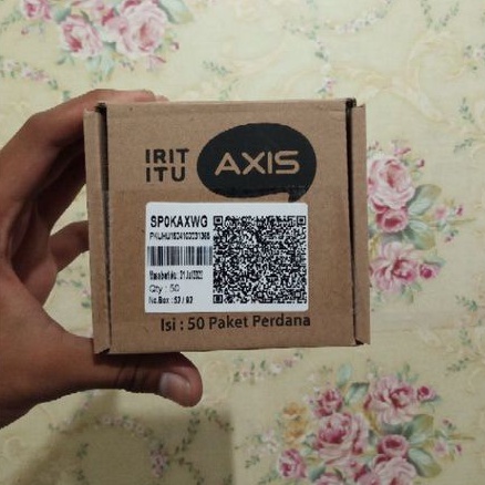 Jual 1 Box 50pcs Kartu Perdana Axis 0k Nasional Exp Okt 2022