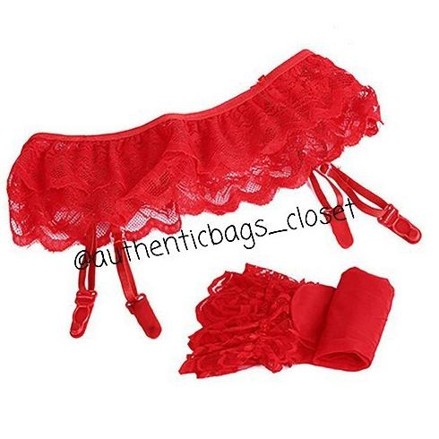 Jual Sexy Lingerie Lace Garter Belt Stocking Shopee Indonesia