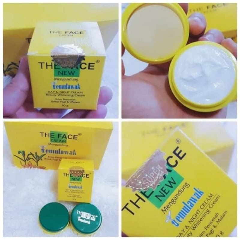 Jual Cream Temulawak The Face The Face New Temulawak Day Night