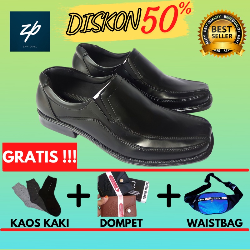 Jual Sepatu Pdh Sepatu Kerja Pria Kulit Asli Sepatu Kantor Pria