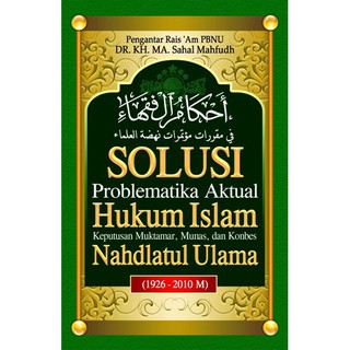 Jual Solusi Problematika Aktual Hukum Islam Bestseller Shopee Indonesia