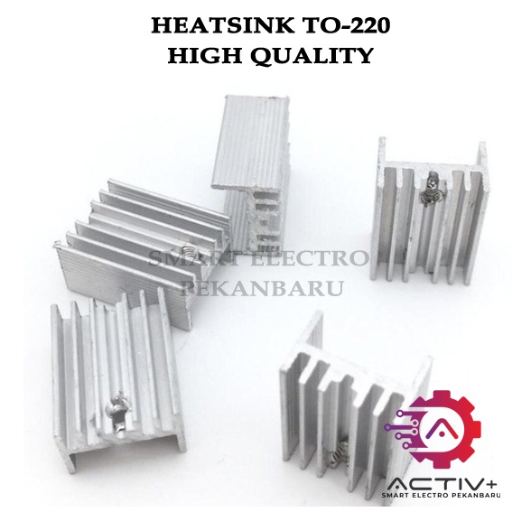 Jual HIGH QUALITY HEATSINK TO 220 PENDINGIN IC TRANSISTOR MOSFET IC