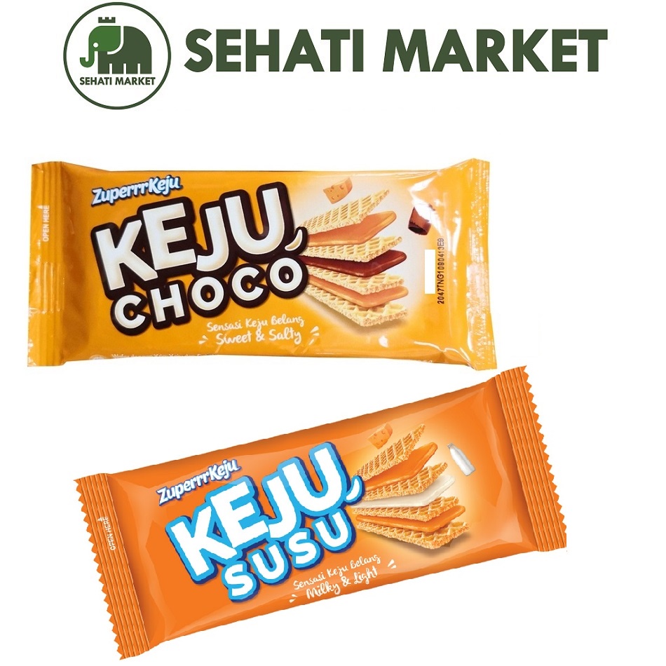 Jual MAYORA ZUPERRRKEJU KEJU CHOCO SUSU WAFER 2 RASA 20 5g Shopee